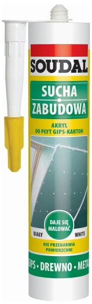 Soudal Akryl do płyt gipsowo-kartonowych 280 ml