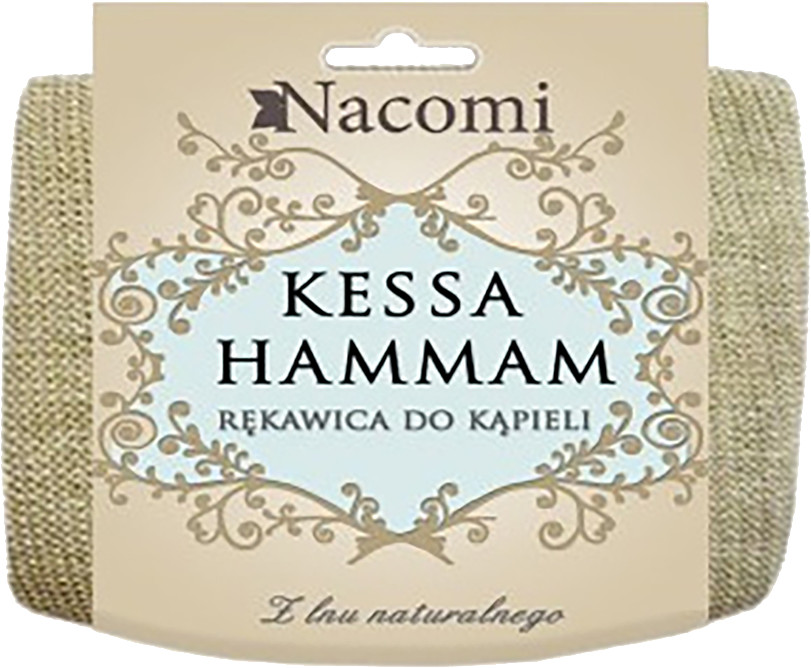 Nacomi peelingująca rękawica do kąpieli i masażu, 1 szt.