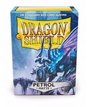 Arcane Tinmen Dragon Shield Standard Sleeves - Matte Petrol (100 Sleeves)