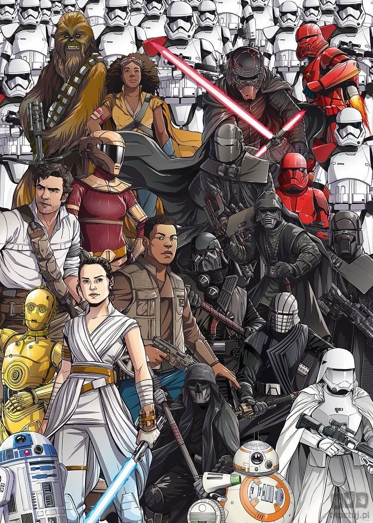 Komar Fototapeta Star Wars Retro Cartoon DX4-075 DX4-075