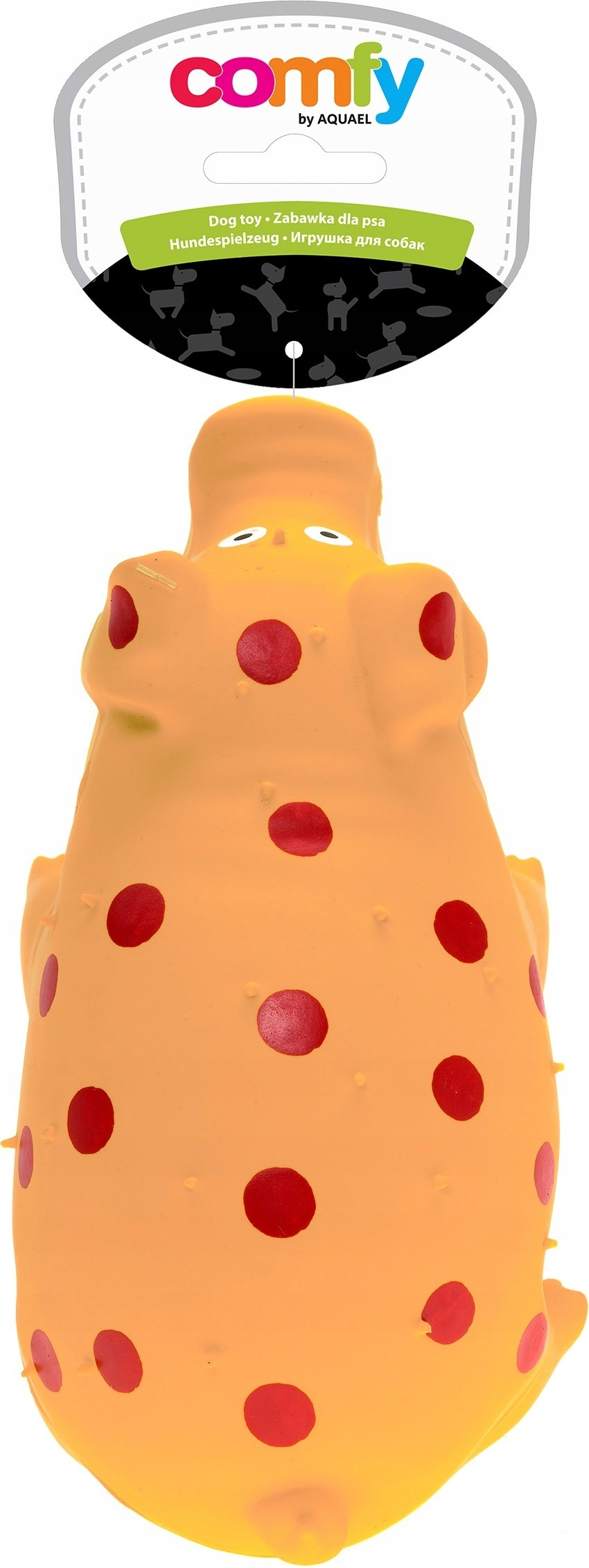 Comfy Zabawka Piggy Dot 21 cm Pomarańczowa