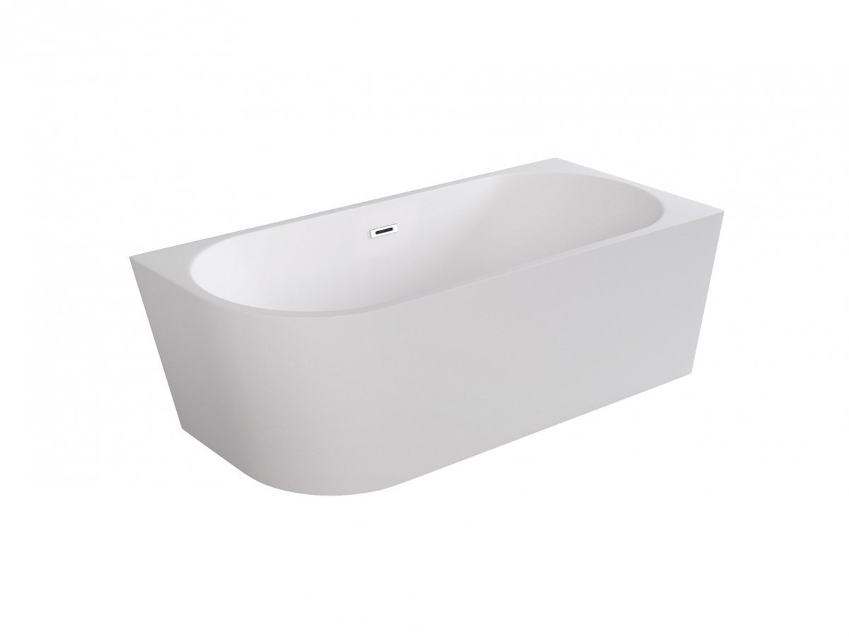 Besco Wanna wolnostojąca przyścienna 170x80 ZOYA Prawa