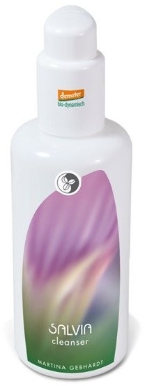 Martina Gebhardt Naturkosmetik Martina Gebhardt Naturkosmetik, Salvia, mleczko oczyszczające z szałwią do cery tłustej i zanieczyszczonej, 150 ml