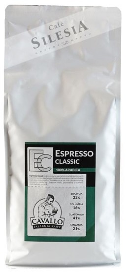 CAVALLO kawa Cavallo ESPRESSO CLASSIC 1kg ziarnista 59.02. CVCLA1