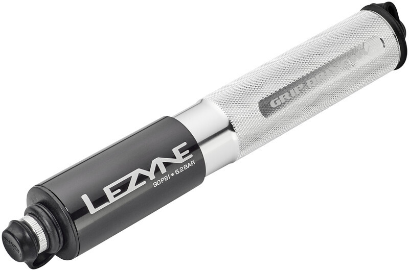 Lezyne Grip Drive HV Mini Pump S, silver 2021 Mini pompki 452100040