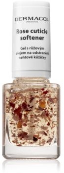 DERMACOL Nail & Cuticle Rose żel do usuwania skórek z olejkiem różanym 12 ml