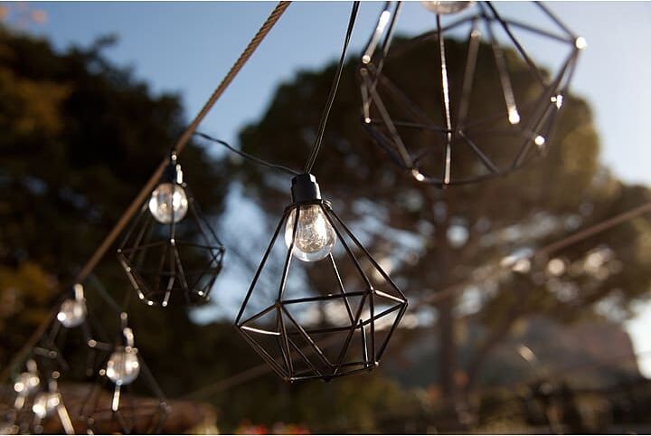 Lumijardin Lumijardin Girlanda solarna LED w kolorze ciepłej bieli - 390 cm