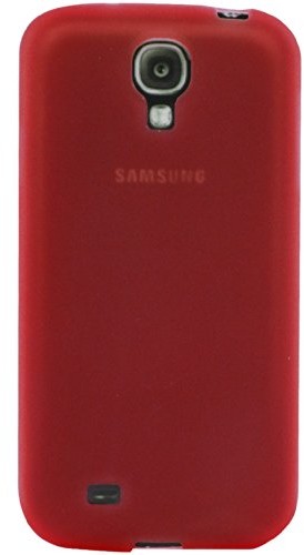 Phonix S9195GPR Gel Protection Plus pokrowiec ochronny z folią ochronną na wyświetlacz do Samsung i9195 Galaxy S4 Czerwony 8018435239737
