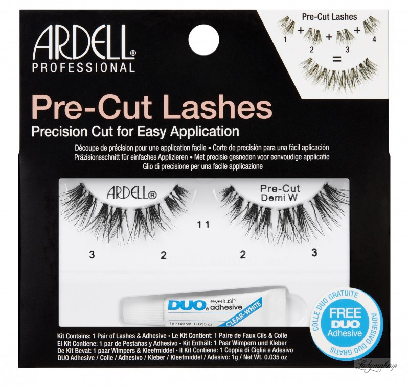 Ardell Pre-Cut Lashes - Sztuczne rzęsy na pasku - 901