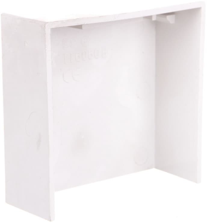 ElettroCanali Element kończący do kanałów kablowych TT 60x60 biały ECTT6060B