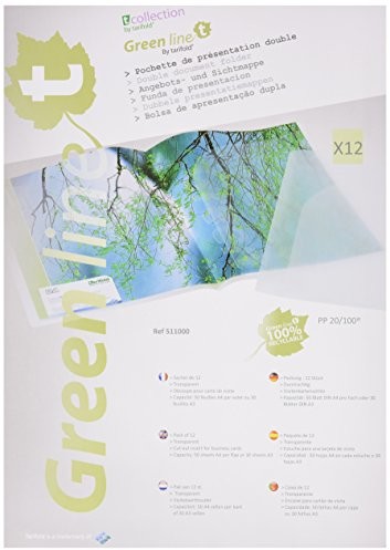 Tarifold widoczność Binder Green Line, z PP, DIN A4 511000