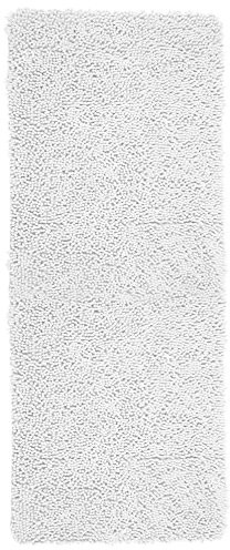 Lavish Home 2 piece Memory Foam zestaw Shag Bath Mat  Burgundy 67-19-W