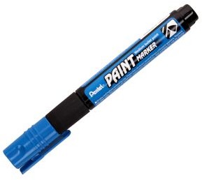 Pentel Marker olejowy 2.5mm niebieski okrągły MMP20 PN5478