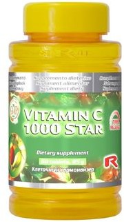 Starlife Vitamin C 1000 Star 60 tabletek Starlife witamina C z owoców dzikiej róży