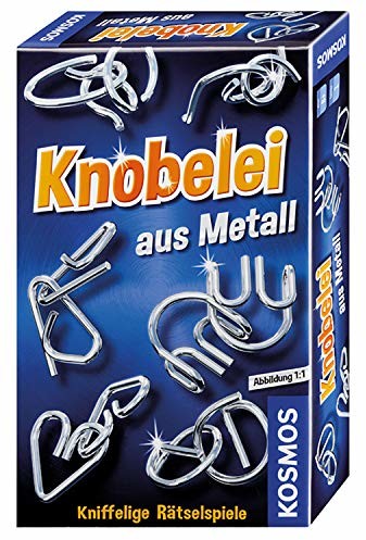 Kosmos KOSMOS 711221  puzzle z metalu, zabawne gry zagadki i ekscytujące tricki, gra na prezent 711221