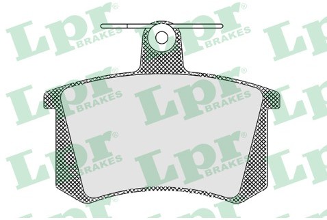 LPR Klocki hamulcowe - komplet 05P440