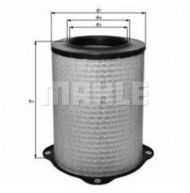 Knecht Filtr powietrza LX 832 LX 832