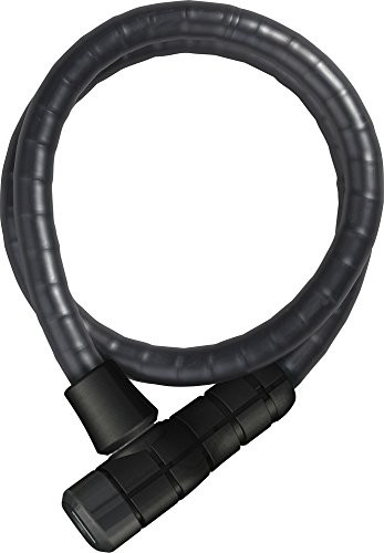 Abus zapięcie rowerowe 6615 K/85/15 BK scmu, Black, One Size, 13408 1 134081