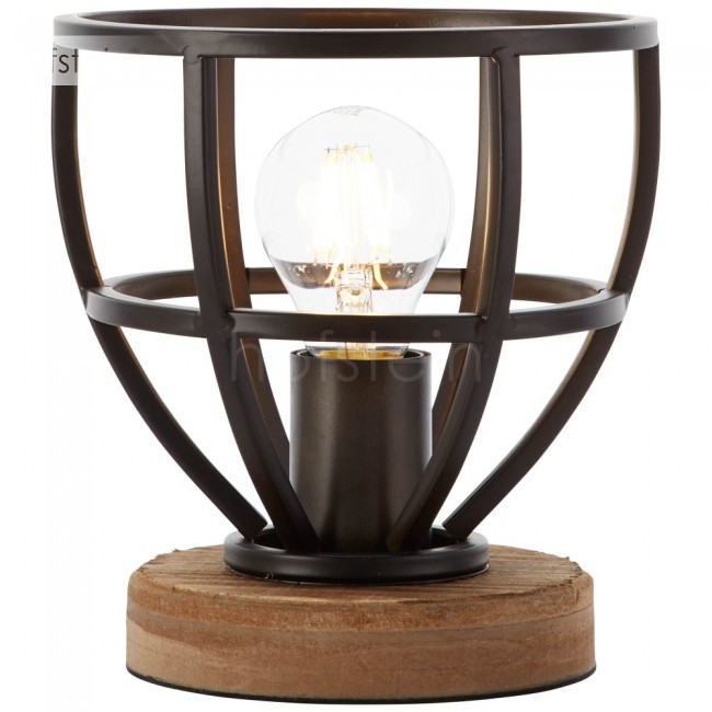 Brilliant Matrix Lampa stołowa Czarny 1-punktowy Przemysłowy/Rustykalny/Loft Obszar wewnętrzny Matrix Czas dostawy od 6-10 dni roboczych 92610/76