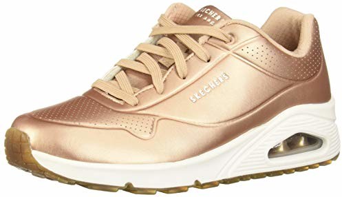 Skechers Womens Uno Rose Bold różowe złoto 11 szer. Medium