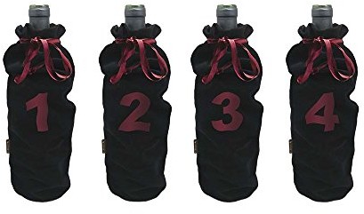 Vin Bouquet VIN Bouquet FIA 036  zestaw z zamkiem 4 pokrowce dla niewidomych próbki wina FIA 036