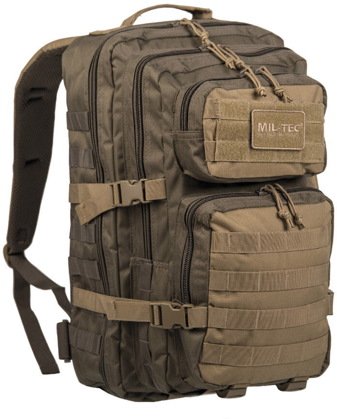 Mil-Tec Plecak Assault Pack Large 36 l - Ranger Green/Coyote (14002302) 14002302