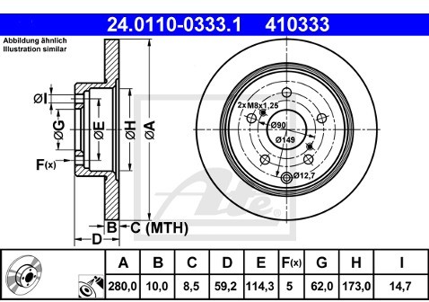 ATE 24.0110-0333.1