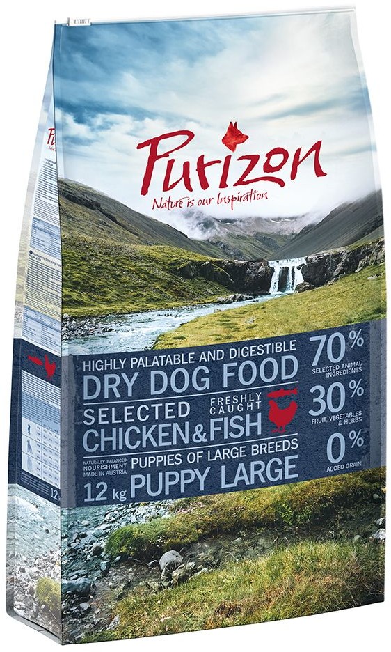 Purizon Large Puppy Chicken&Fish 12 kg