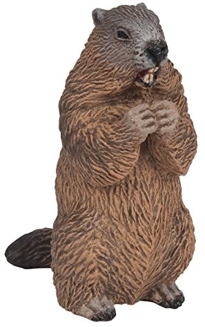 Papo 50128 Marmot WILD ZWILD Figurka królestwa, wielokolorowa 50128