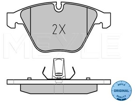 Wulf Gaertner Autoparts Zestaw klocków hamulcowych, hamulce tarczowe Wulf Gaertner Autoparts 025 241 6120