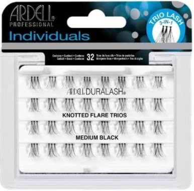 Ardell Sztuczne rzęsy - Individuals Duralash Knotted Flare Trio Lashes Black Medium Sztuczne rzęsy - Individuals Duralash Knotted Flare Trio Lashes Black Medium