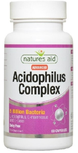 Natures AID AID ACIDOPHILUS COMPLEX 60KAP
