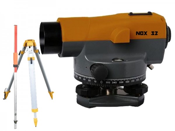 NOX Niwelator optyczny NOX32 Zestaw statyw i łata 02.04.005