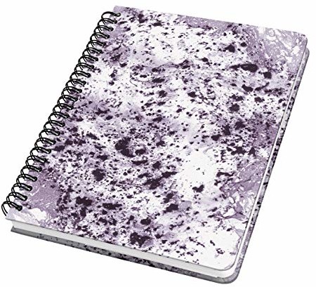 Sigel JN606 notatnik Jolie, ok. A5, w kropki, 120 stron, fioletowy/biały JN606