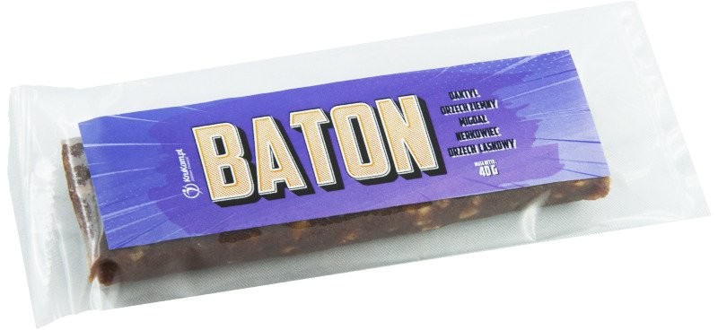 KruKam Baton Daktylowy z orzechami mix 40g