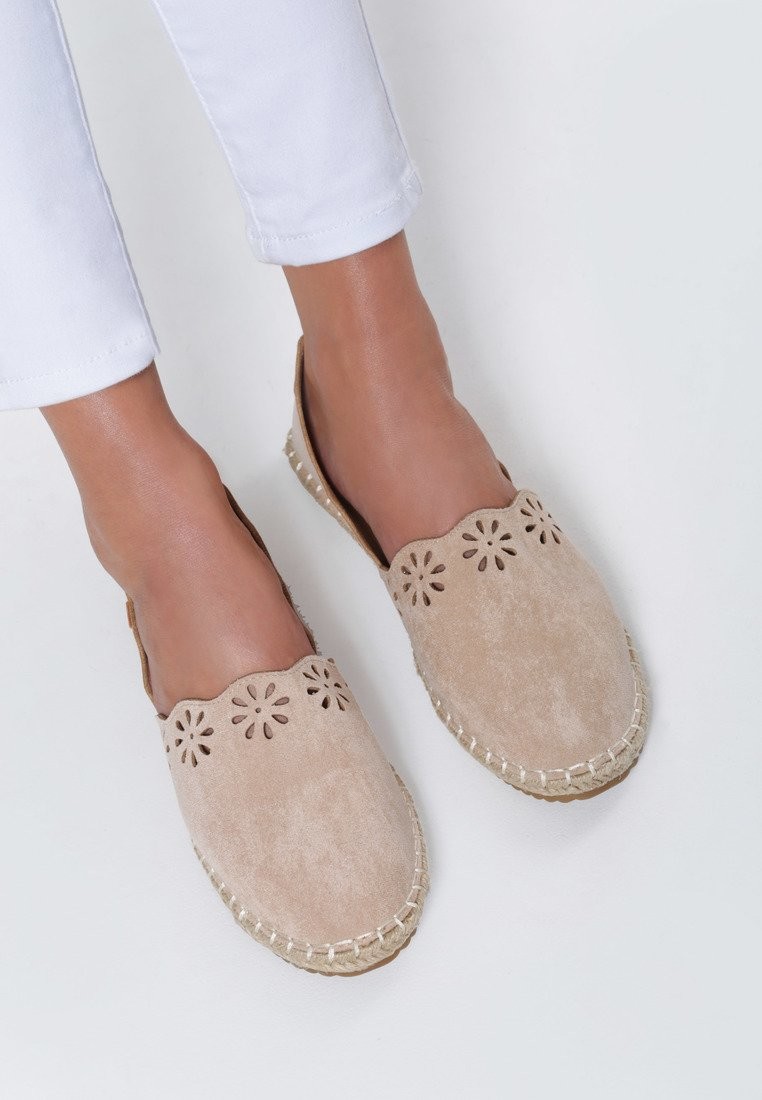 Renee Beżowe Espadryle Mooch