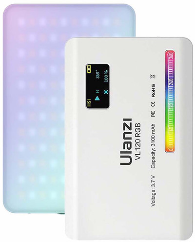 ulanzi Lampa diodowa led RGB VL120 Biała