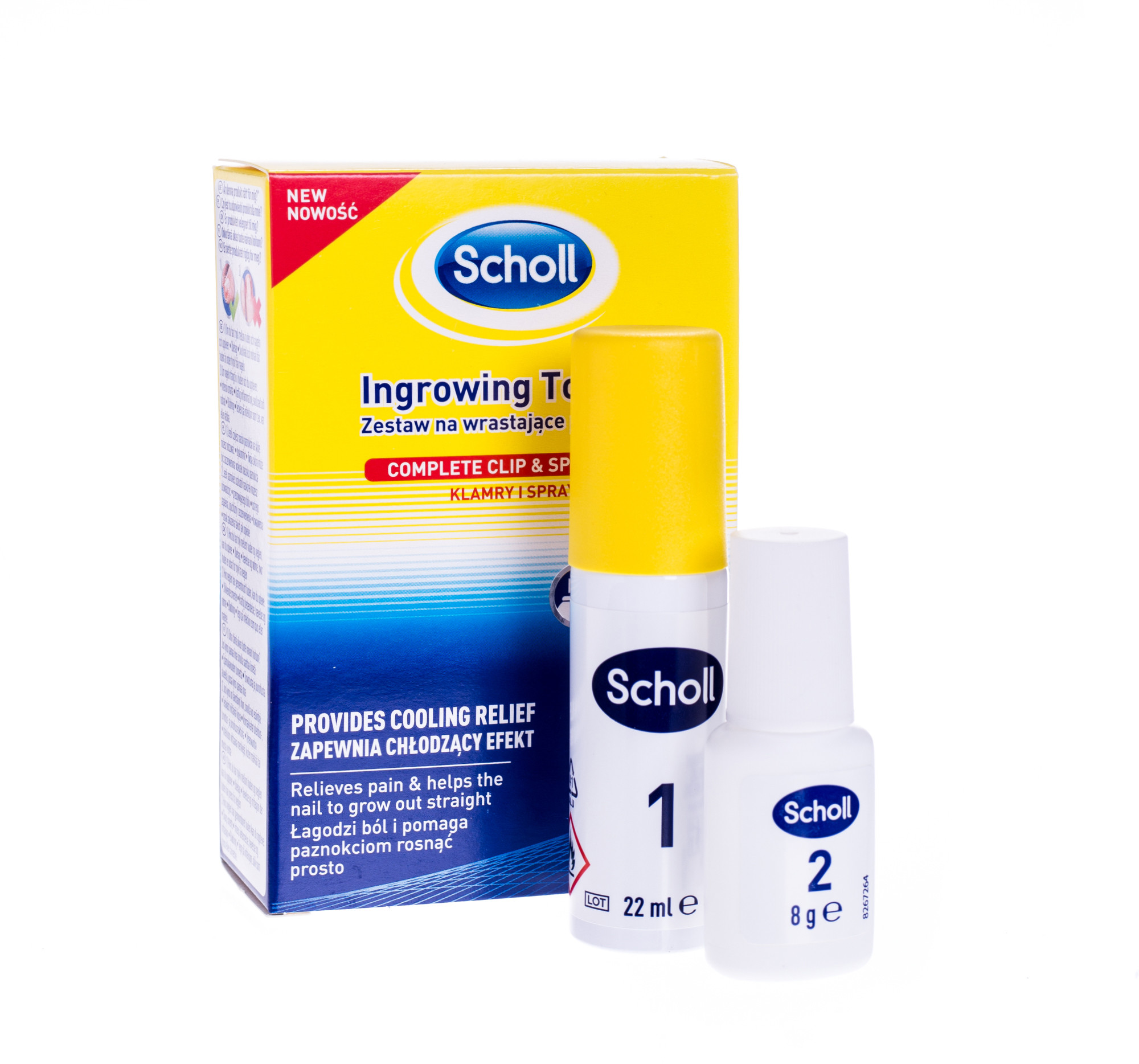 Scholl Ingrowing Toenail Zestaw na wrastajšce paznokcie 7067435