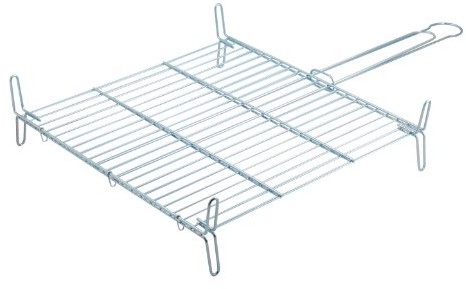 Metaltex 730450 podwójne ruszt do grilla, 50 x 50 cm 730450