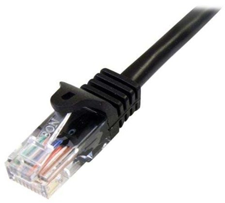 StarTech com Snagless Cat 5e UTP Patch Cable 45PAT1MYL (45PAT1MBK)