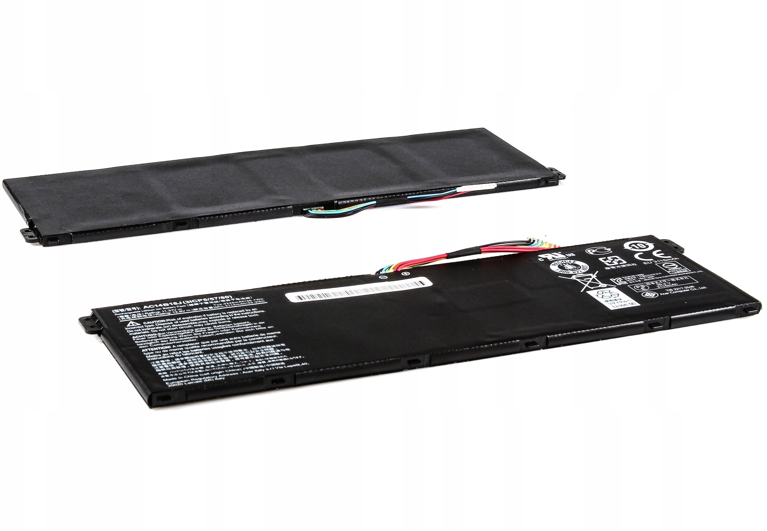 Acer 3400mAh 11,31V Markowa bateria do AC14B18J