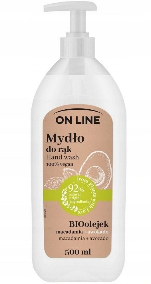 On Line mydło 500ML awokado & macadamia