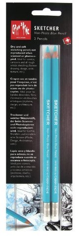 Unbekannt Caran d d'ache sketcher Blue Pencil (2 PCS) 903  302 (japan import) 903.302