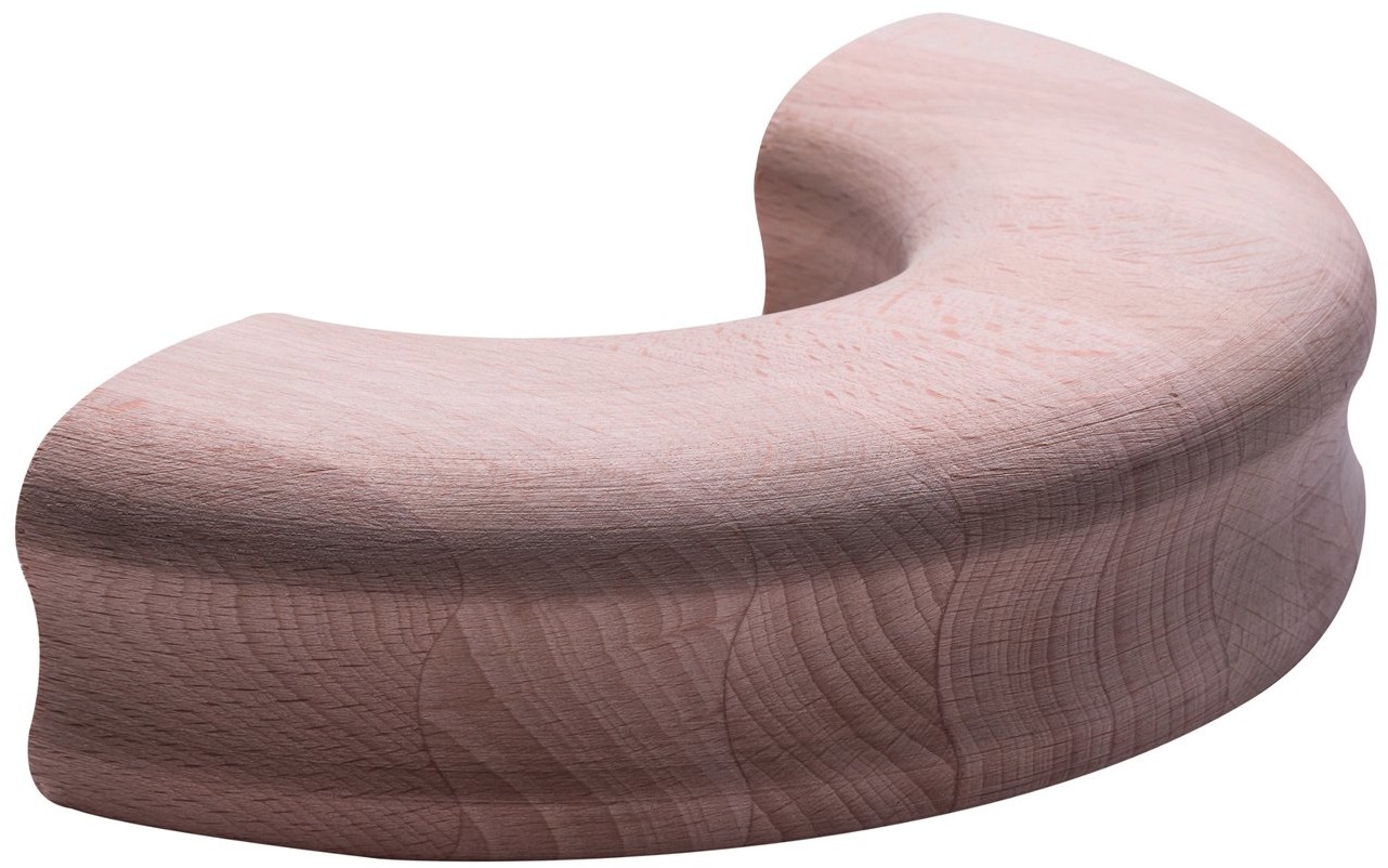 Kornik Łuk poręczy z drewna bukowego 50 mm x 60 mm