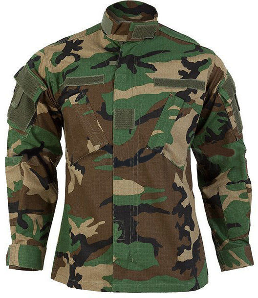 Mil-Tec Bluza wojskowa Teesar ACU RipStop Woodland (11929020) 11929020