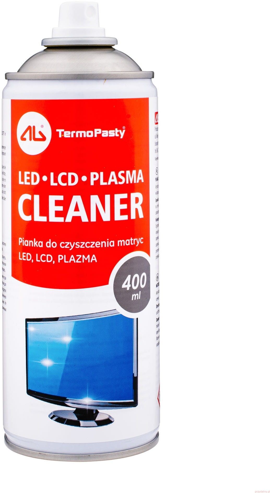 Ag termopasty AG TERMOPASTY Pianka do czyszczenia ekranów LCD/TFT 400ml