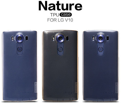 Nillkin ETUI NATURE SILIKON 0.6MM LG V10 Brown (07733)