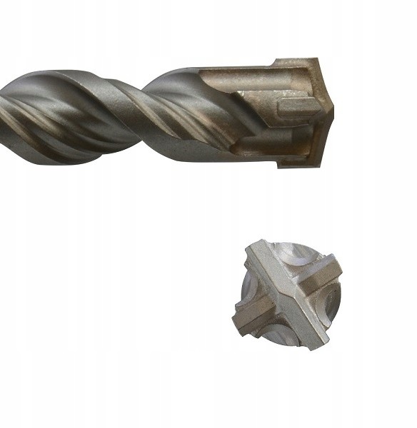 ABRABORO Wiertło do betonu SDS-Plus 6/160/100 4-os