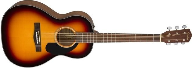 Fender CP-60S Parlor Sunburst WN