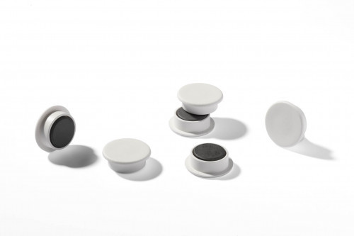 Durable 470202 Magnesy do tablic 21 mm biały op. (6 szt.) 470202